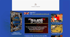 Desktop Screenshot of commander-in-chief.net